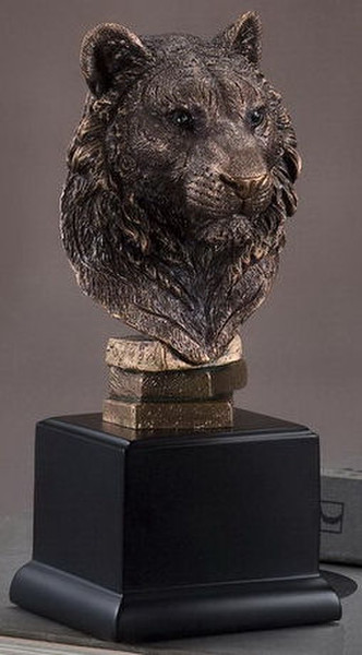 Tiger Sculptural Bust Statue